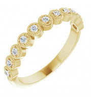 14K Yellow 1/6 CTW Diamond Anniversary Band - 123420605P