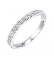 Gems One 10Kt White Gold Diamond(1/8Ctw) Ring - FR1065-1WD