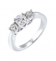 Gems One 14Kt White Gold Diamond (1 1/2Ctw) Ring - RG73344-4WC