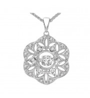 Gems One 14KT Yellow Gold & Diamonds Stunning Neckwear Pendant - 1/4 ctw - ROL1051-4YD