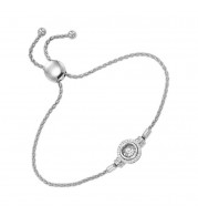 Gems One 14KT White Gold & Diamond Rhythm Of Love Bracelet  - 1/4 ctw - ROL1237-4WC