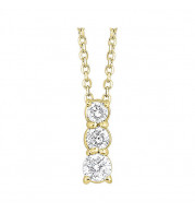 Gems One 14Kt Yellow Gold Diamond (1/4Ctw) Pendant - PD10311-4YF