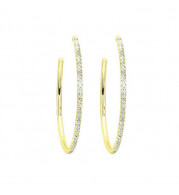 Gems One 14Kt Yellow Gold Diamond (1/10 Ctw) Earring - ER10036-4YSC