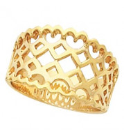 14K Yellow Freeform Ring - 51816342P