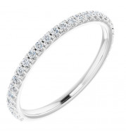 Platinum 1/4 CTW Diamond Anniversary Band - 123041603P