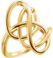 14K Yellow Freeform Ring - 51519102P