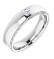 14K White .06 CTW Diamond Ring - 1232146042P
