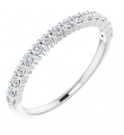 14K White 1/3 CTW Diamond Anniversary Band - 12287760047P