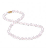 Mastaloni Ladies 14k Yellow Gold Freshwater Pearl Strand Necklace
