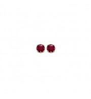 Gems One 14Kt White Gold Ruby (1/4 Ctw) Earring - ERR30-4W