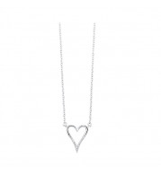 Gems One Silver ((1/20Ctw)) Pendant - PD10677-SSSC
