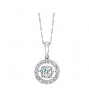 Gems One 14Kt White Gold Diamond (3/4Ctw) Pendant - ROL1039-4WC