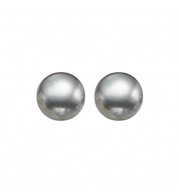Gems One Silver Pearl (2 Ctw) Earring - FGPS10.5-SS