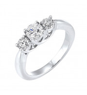 Gems One 14Kt White Gold Diamond (3/4Ctw) Ring - RG10783-4WF