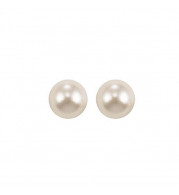 Gems One 14Kt White Gold Pearl (1 Ctw) Earring - PS6.00AAA-4W