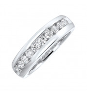 Gems One 14Kt White Gold Diamond (1Ctw) Ring - RG11804/100-4WF