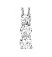 Gems One 14Kt White Gold Diamond (3/4Ctw) Pendant - PD10313-4WF