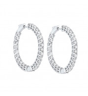 Gems One 14Kt White Gold Diamond (5Ctw) Earring - ER10315-4WF