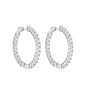 Gems One 14Kt White Gold Diamond (8 1/2Ctw) Earring - ER10316-4WF