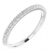 Platinum 1/5 CTW Diamond Anniversary Band - 123274603P