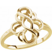 14K Yellow Freeform Ring - 529114003P