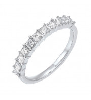 Gems One 14Kt White Gold Diamond (1Ctw) Ring - RG71643-4WB