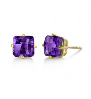 Stanton Color 14k Gold Amethyst Earrings