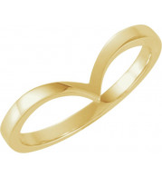 14K Yellow V Ring - 42154744P
