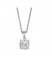 Gems One 14Kt White Gold Diamond (1Ctw) Pendant - PD10513/100-4WF