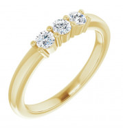 14K Yellow 1/3 CTW Diamond Anniversary Band - 1239756000P