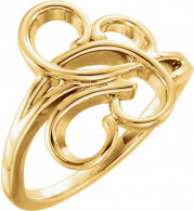 14K Yellow Freeform Ring - 51524102P