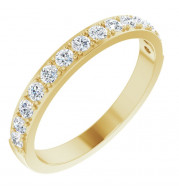 14K Yellow 3/8 CTW Diamond Anniversary Band - 122974604P