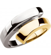 14K Yellow/White Bypass Ring - 50273267319P