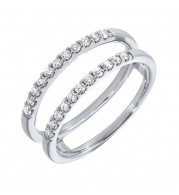 Gems One 14Kt White Gold Diamond(1/3Ctw) Ring - WB5778IR-4WC