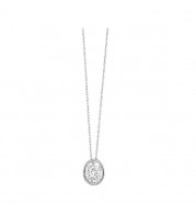 Gems One 14Kt White Gold Diamond (1/6Ctw) Pendant - PD10727-4WD
