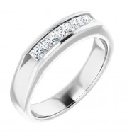 14K White 3/4 CTW Diamond Band - 12278560015P