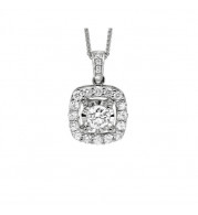 Gems One 14Kt White Gold Diamond (1/4Ctw) Pendant - FP1422/25-4WC