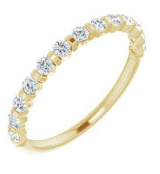 14K Yellow 3/8 CTW Diamond Anniversary Band - 1236756022P