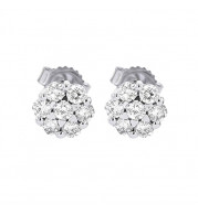 Gems One 14Kt White Gold Diamond (3/4Ctw) Earring - ER29581-4WH