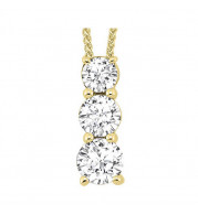 Gems One 14Kt Yellow Gold Diamond (1/2Ctw) Pendant - PD10312-4YF