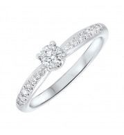 Gems One 14Kt White Gold Diamond(3/8Ctw) Ring - RG68792-4WC