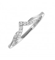 Gems One 10Kt White Gold Diamond (1/12 Ctw) Ring - RG85848-1WC