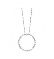 Gems One 14Kt White Gold Diamond (1/2Ctw) Pendant - PD10412-4WF