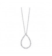 Gems One 14Kt White Gold Diamond (1/4Ctw) Pendant - PD10416-4WF