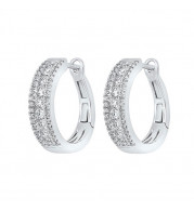 Gems One 14Kt White Gold Diamond (3/4Ctw) Earring - ER10319-4WB
