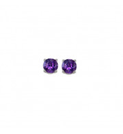 Gems One 14Kt White Gold Amethyst (1/2 Ctw) Earring - EMR40-4W