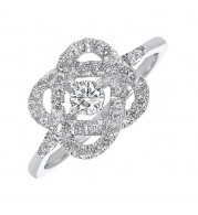 Gems One 14Kt White Gold Diamond (2Ctw) Ring - RG10839-4WF