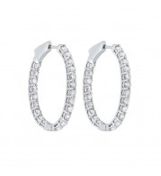 Gems One 14Kt White Gold Diamond (3Ctw) Earring - ER10127-4WF