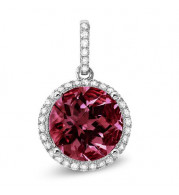 Stanton Color 14k Gold Rhodolite Pendant