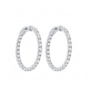 Gems One 14Kt White Gold Diamond (5Ctw) Earring - FE1188-4WC